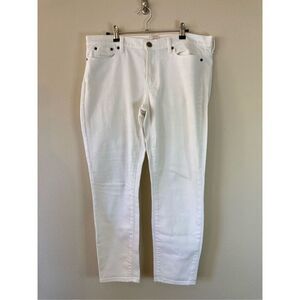 J. Crew Factory Mid Rise Toothpick Skinny Stretch Jeans Size‎ 32 (P8)